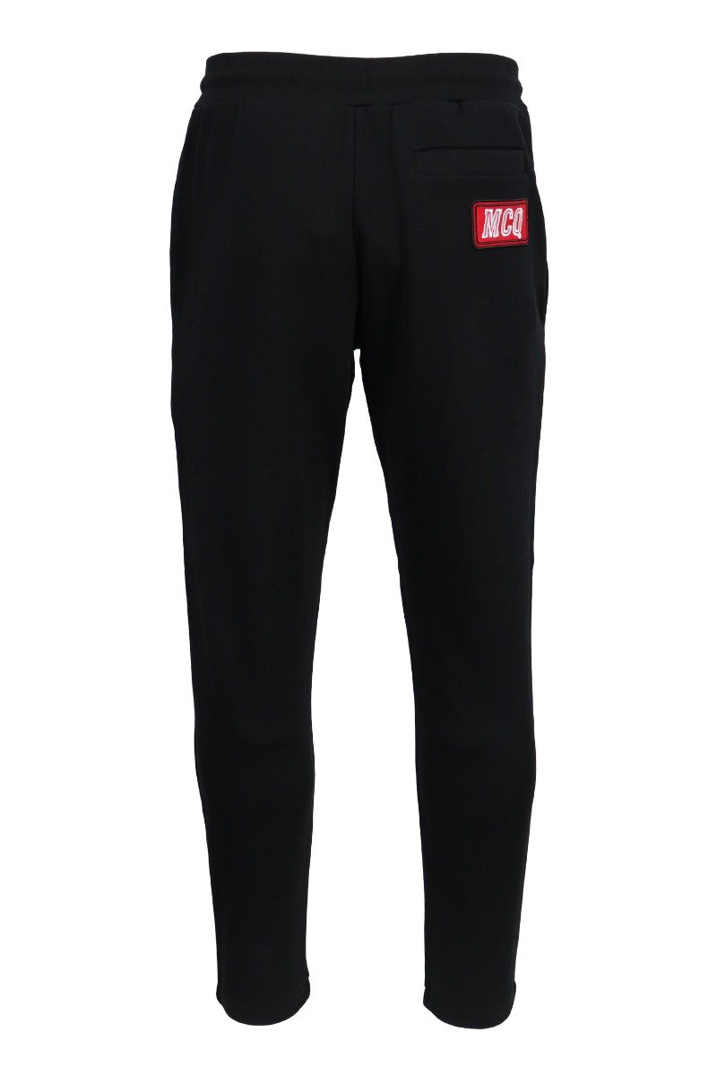 Varsity Badges Sweatpant Cotton MCQ Elastic Drawstring Hipster Sport Casual 