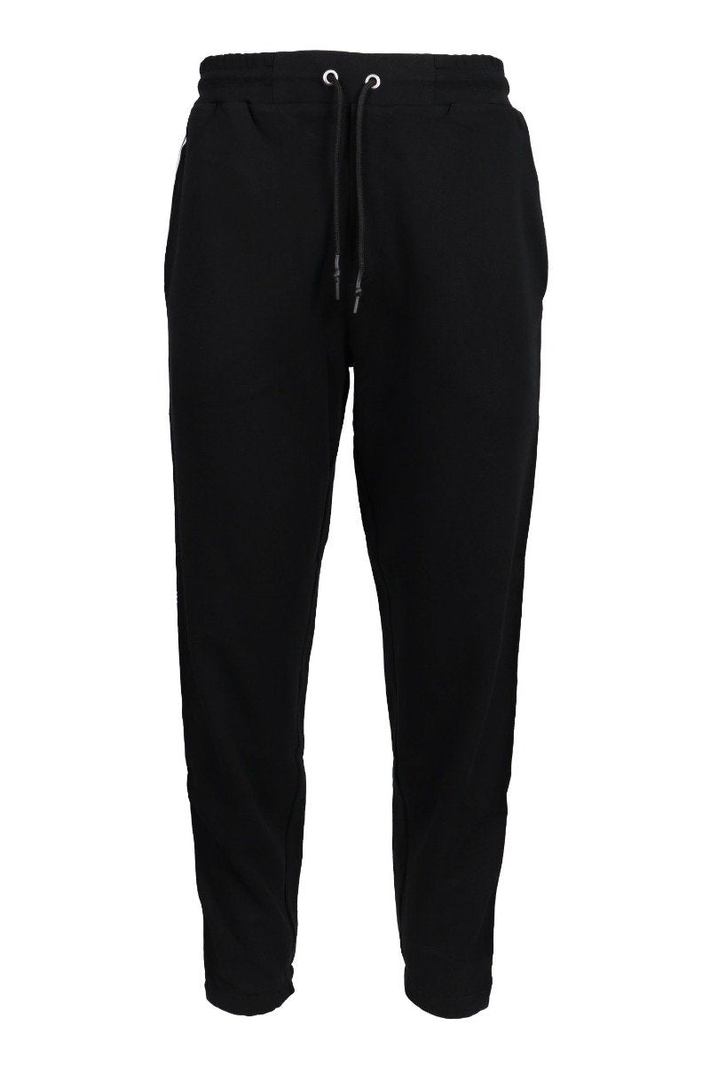 Mcq Logo Taping Sweatpant Men Fashion Cotton Long Casual Sport Elastic