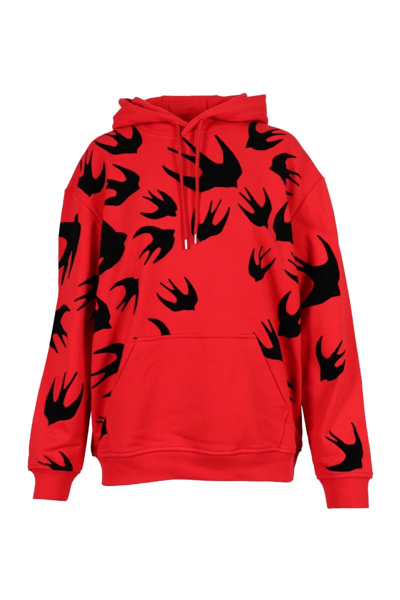 Swallow Hoodie Women Fashion MCQ Long Sleeve Cotton Casual Hipster Top