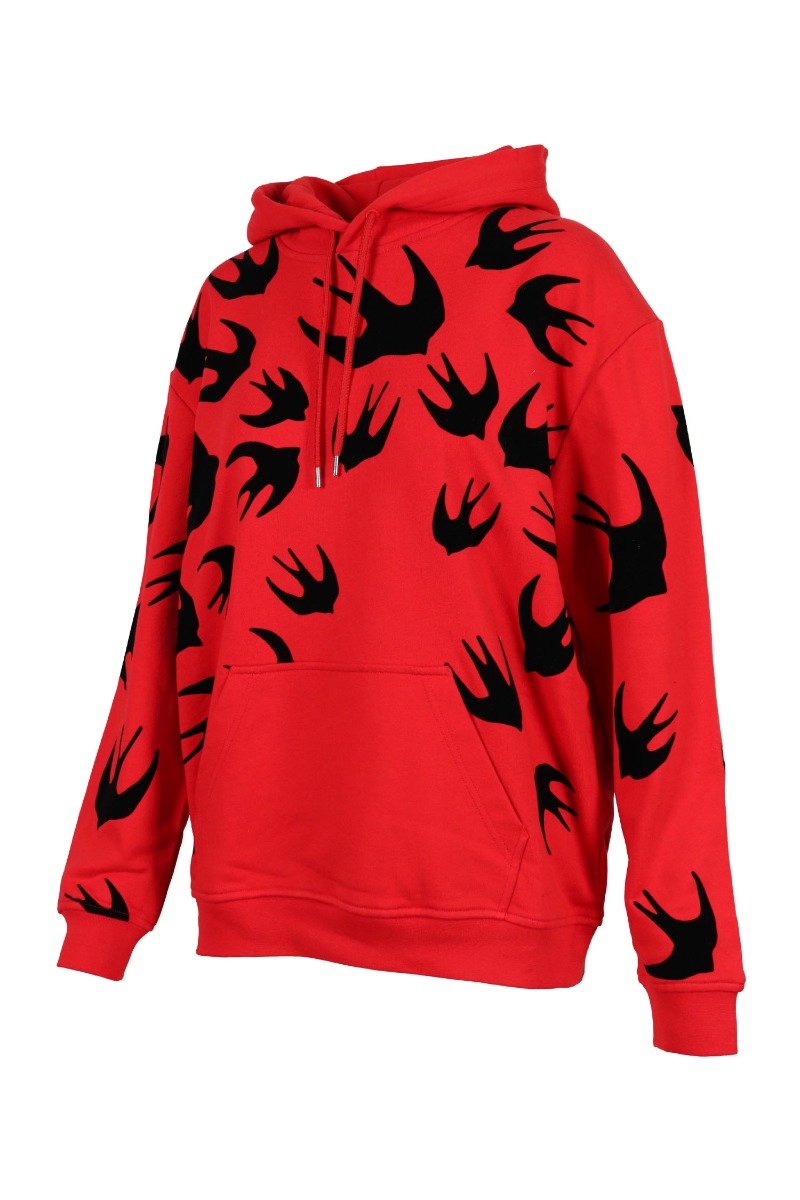 Swallow Hoodie Women Fashion MCQ Long Sleeve Cotton Casual Hipster Top
