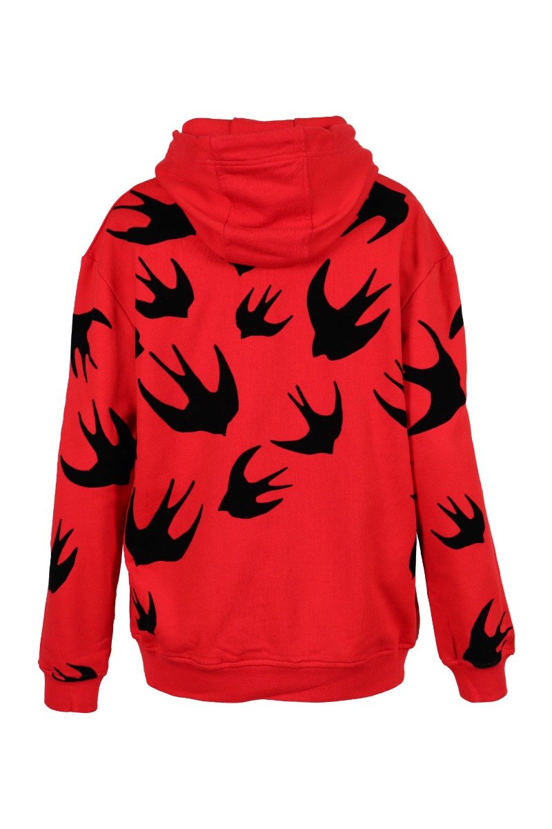 Swallow Hoodie Women Fashion MCQ Long Sleeve Cotton Casual Hipster Top