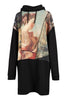 Dutch Master Hoodie Dress Cotton Women Fashion Casual Basic Dress