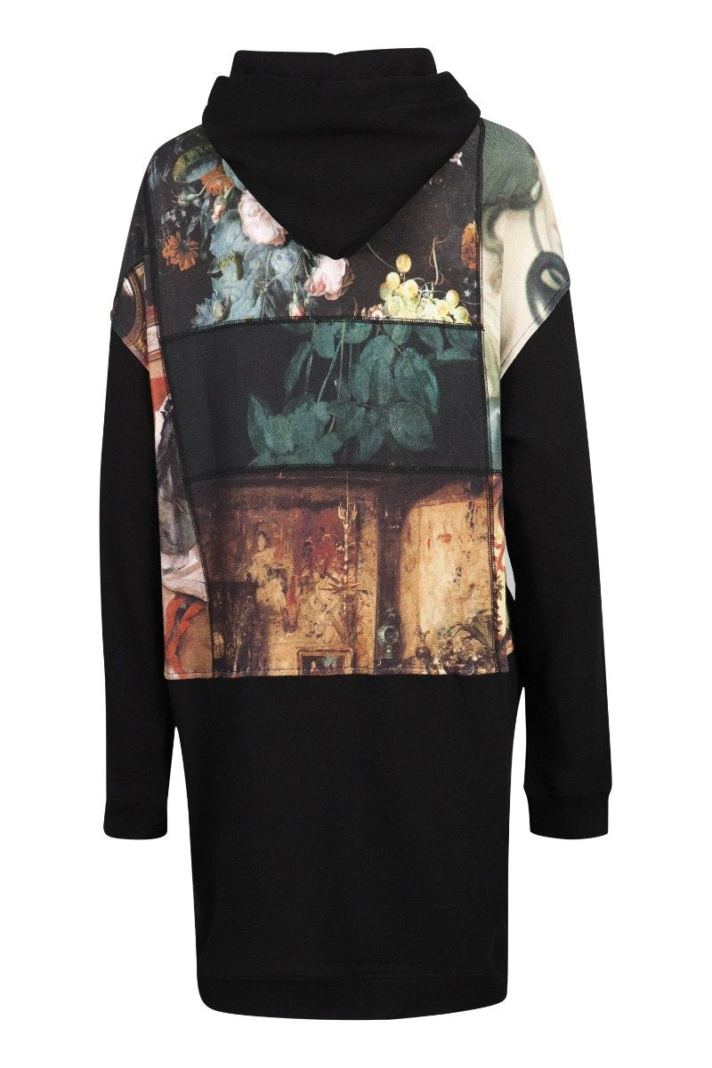 Dutch Master Hoodie Dress Cotton Women Fashion Casual Basic Dress