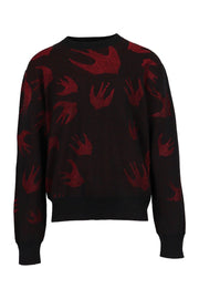 Swallow Sweater Men Fashion MCQ Cotton Long Sleeve Top Casual