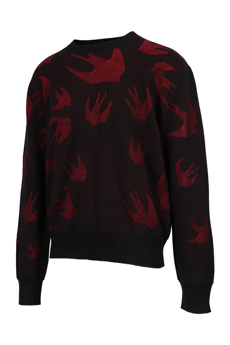 Swallow Sweater Men Fashion MCQ Cotton Long Sleeve Top Casual