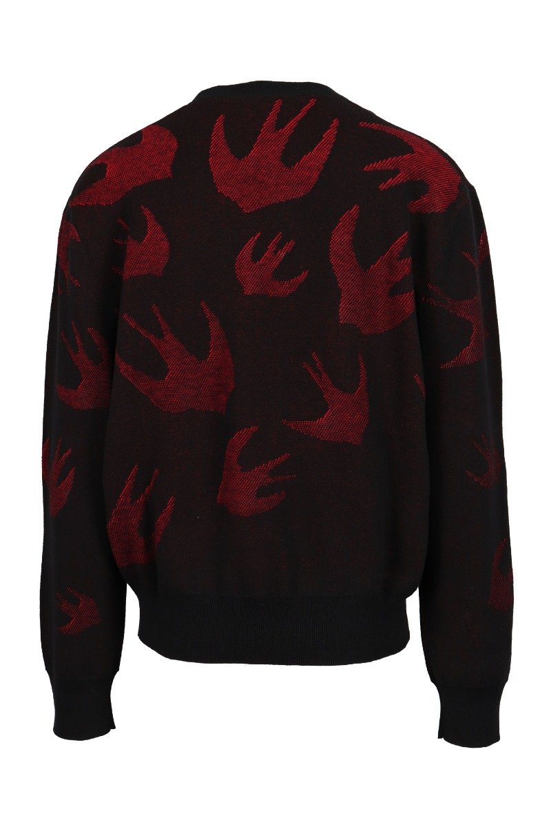 Swallow Sweater Men Fashion MCQ Cotton Long Sleeve Top Casual