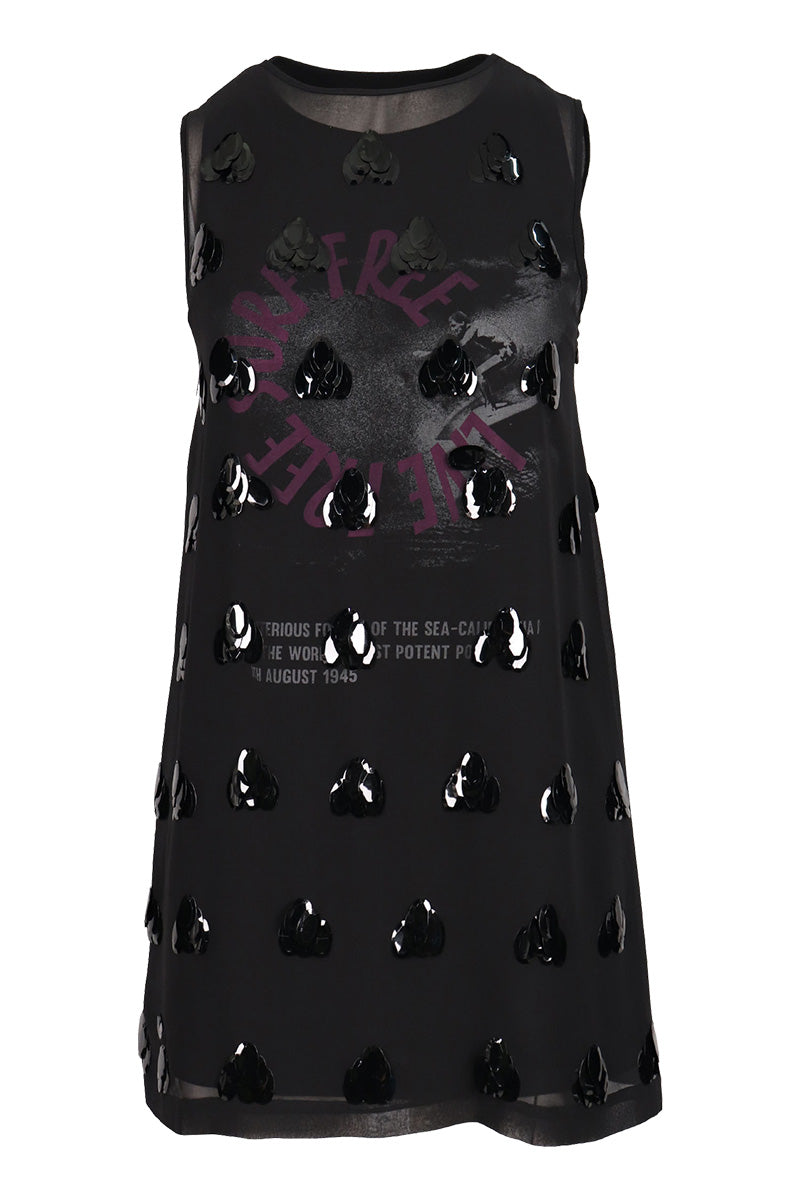 MCQ Dress Midi Dress Mesh Women Ladies Fashion