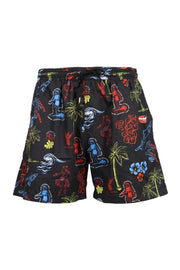 Hawaian Swim Short Menswear Shorts Bottom Fashion Swimwear 