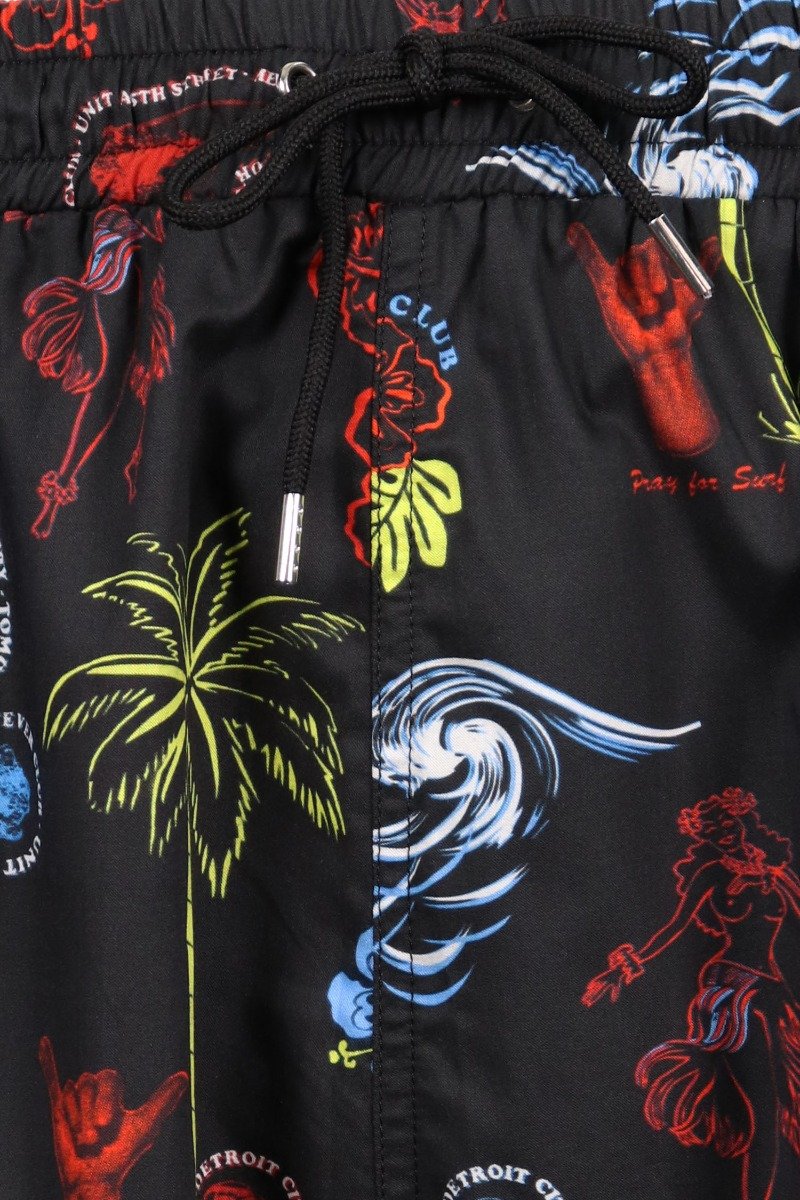 Hawaian Swim Short Menswear Shorts Bottom Fashion Swimwear 