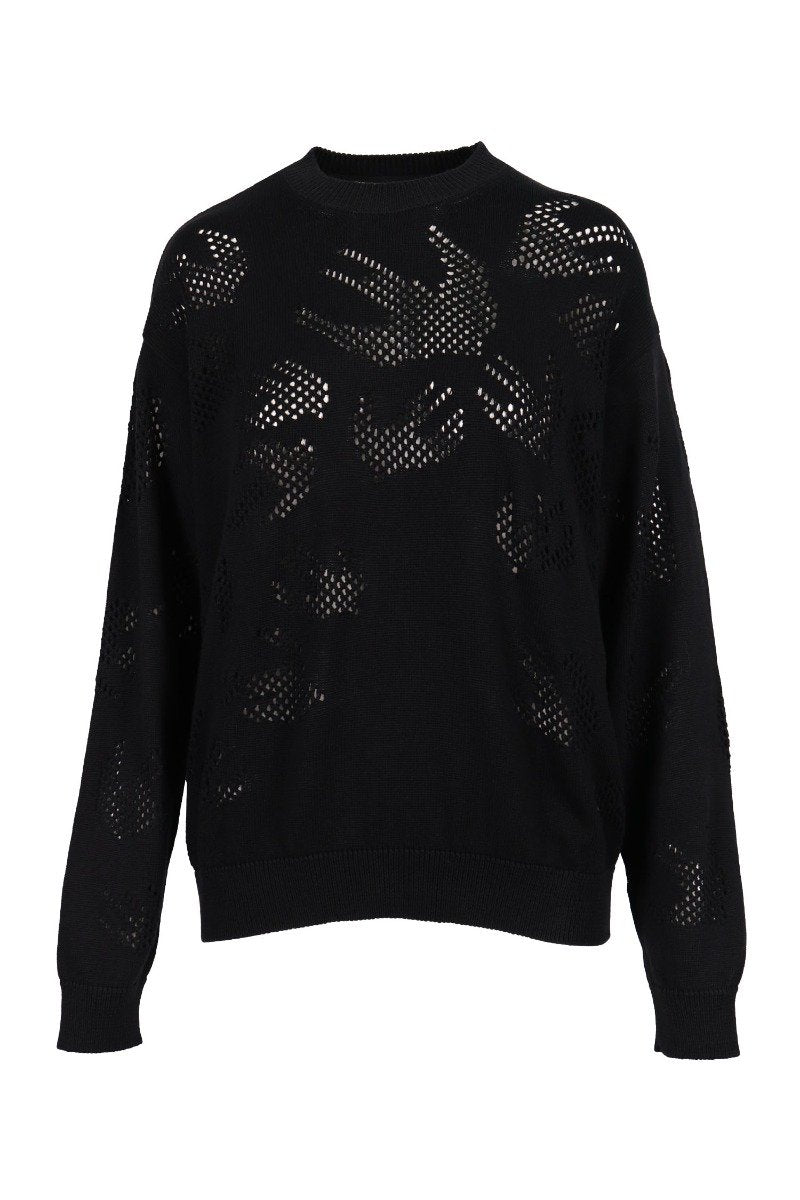 Swallow Sweater Women Fashion MCQ Cotton Long Sleeve Top