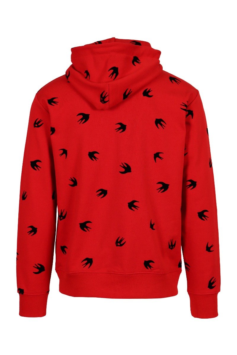 Swallow Hoodie Men Fashion MCQ Cotton Long Sleeve Hood Hipster