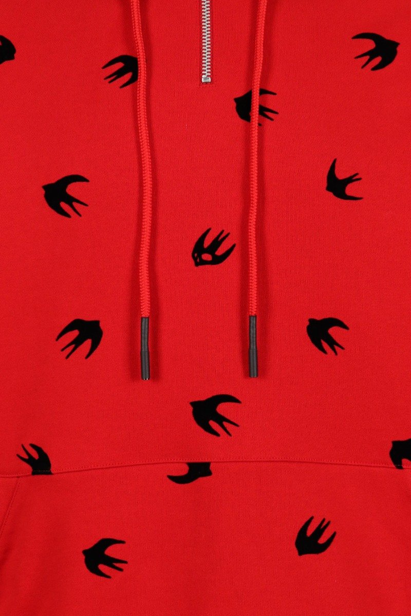 Swallow Hoodie Men Fashion MCQ Cotton Long Sleeve Hood Hipster