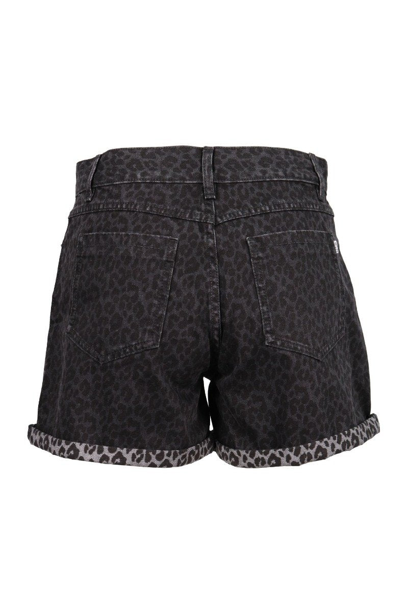 Leopard Print Hotpant Women Fashion MCQ Cotton Shorts Casual Stylish
