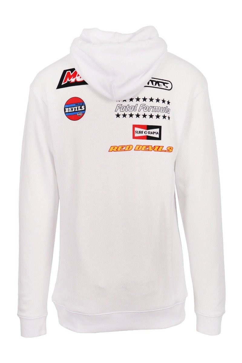 Mcq Racer Hoodie Men Fashion Cotton Long-Sleeve Casual Hipster Outwear