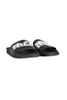 Metal Mcq Logo Slide Men Fashion Polyurethane Slipper Rubber Casual