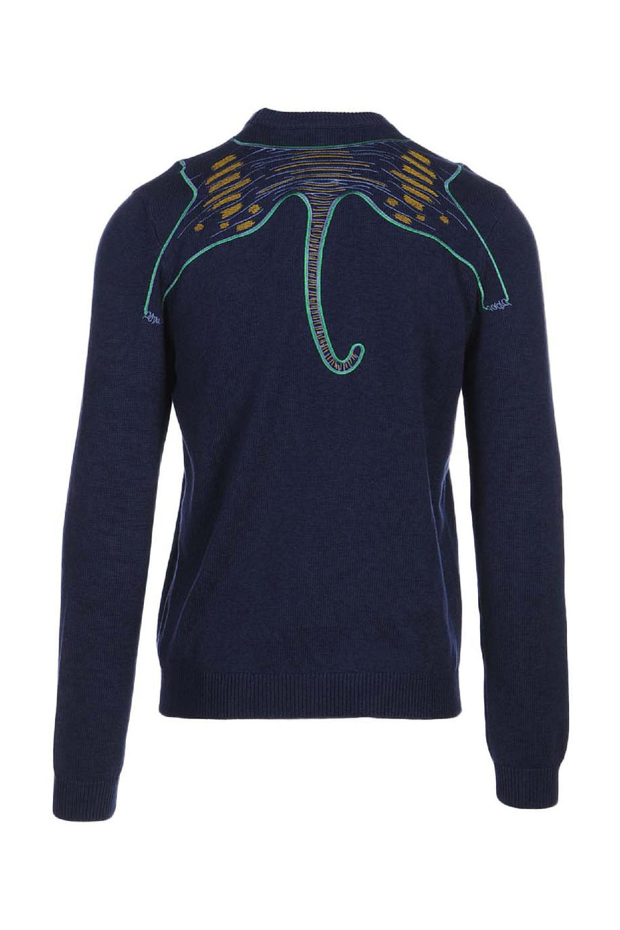 Big Tiger Sweater Long Sleeves Cotton Unisex Men Women
