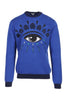 Eye Pique Knit Sweater Crew Neck Sweatshirt Long Sleeves 