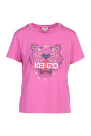 Tiger T-Shirt Kenzo Paris Cotton Short Sleeve Daily Casual Fashion Women