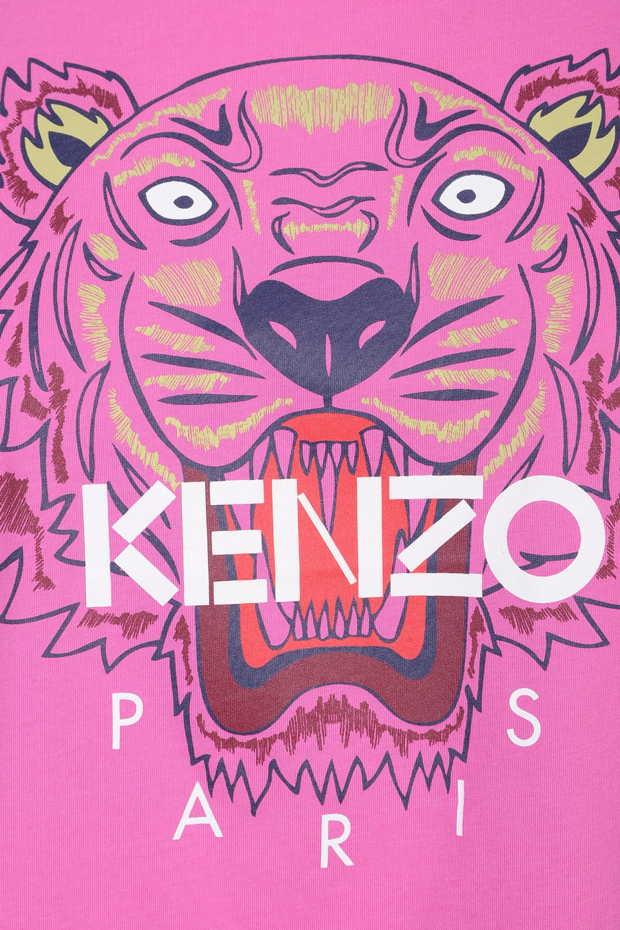 Tiger T-Shirt Kenzo Paris Cotton Short Sleeve Daily Casual Fashion Women