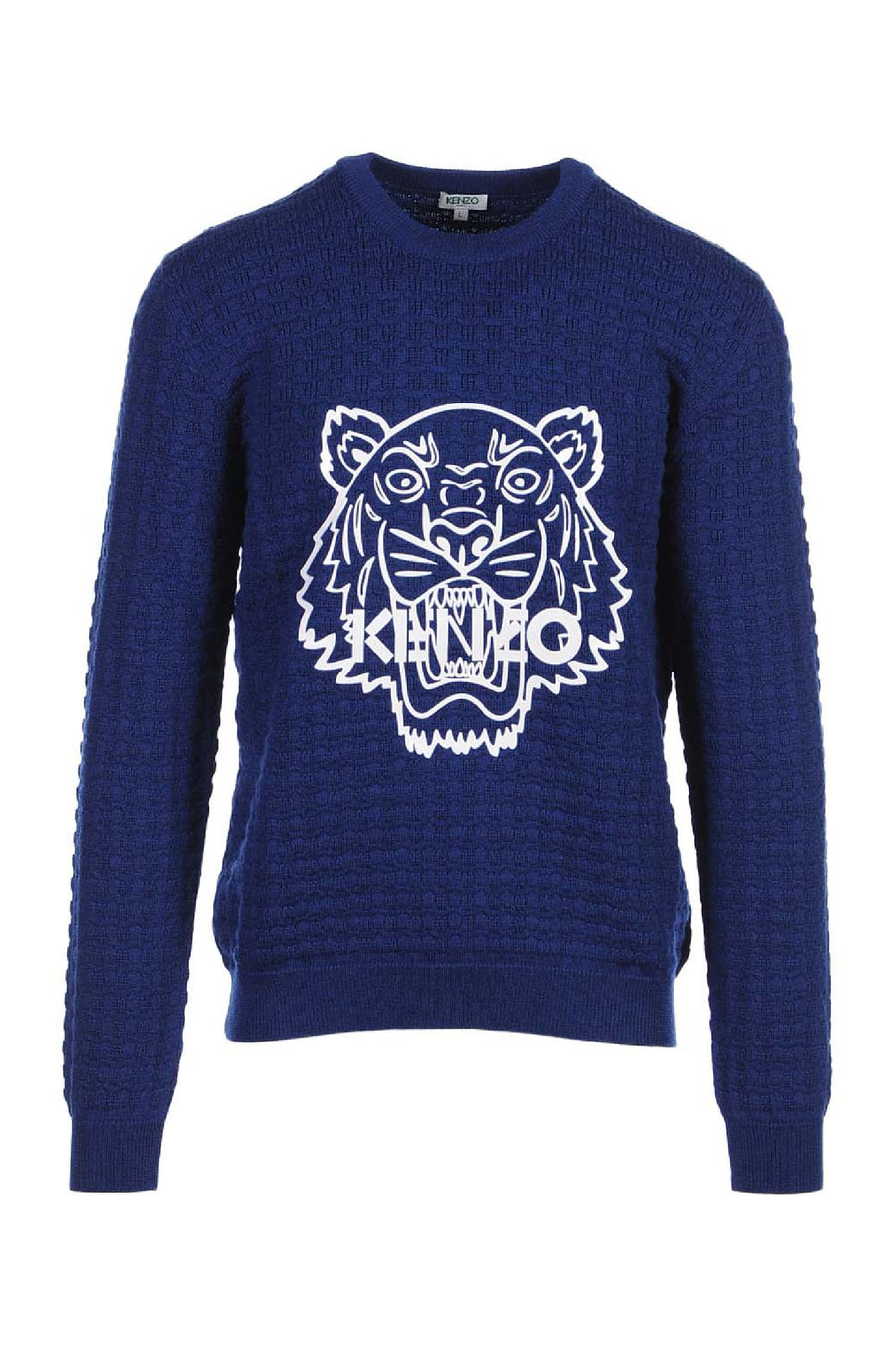 Tiger Sweater Men Fashion Kenzo Paris Wool Long Sleeve Top