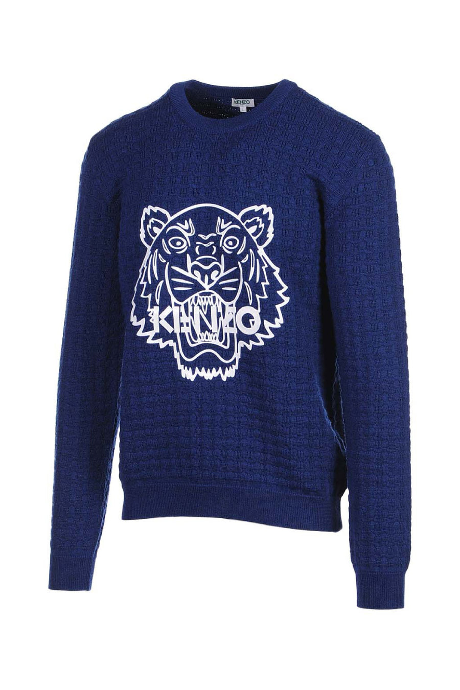 Tiger Sweater Men Fashion Kenzo Paris Wool Long Sleeve Top