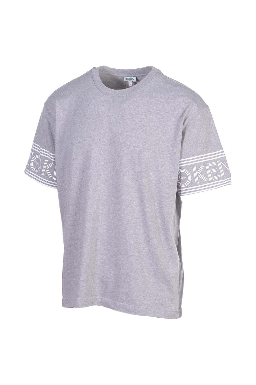 Kenzo Logo T-Shirt Men Fashion Short-Sleeve Cotton Casual Straight-Fit Tee