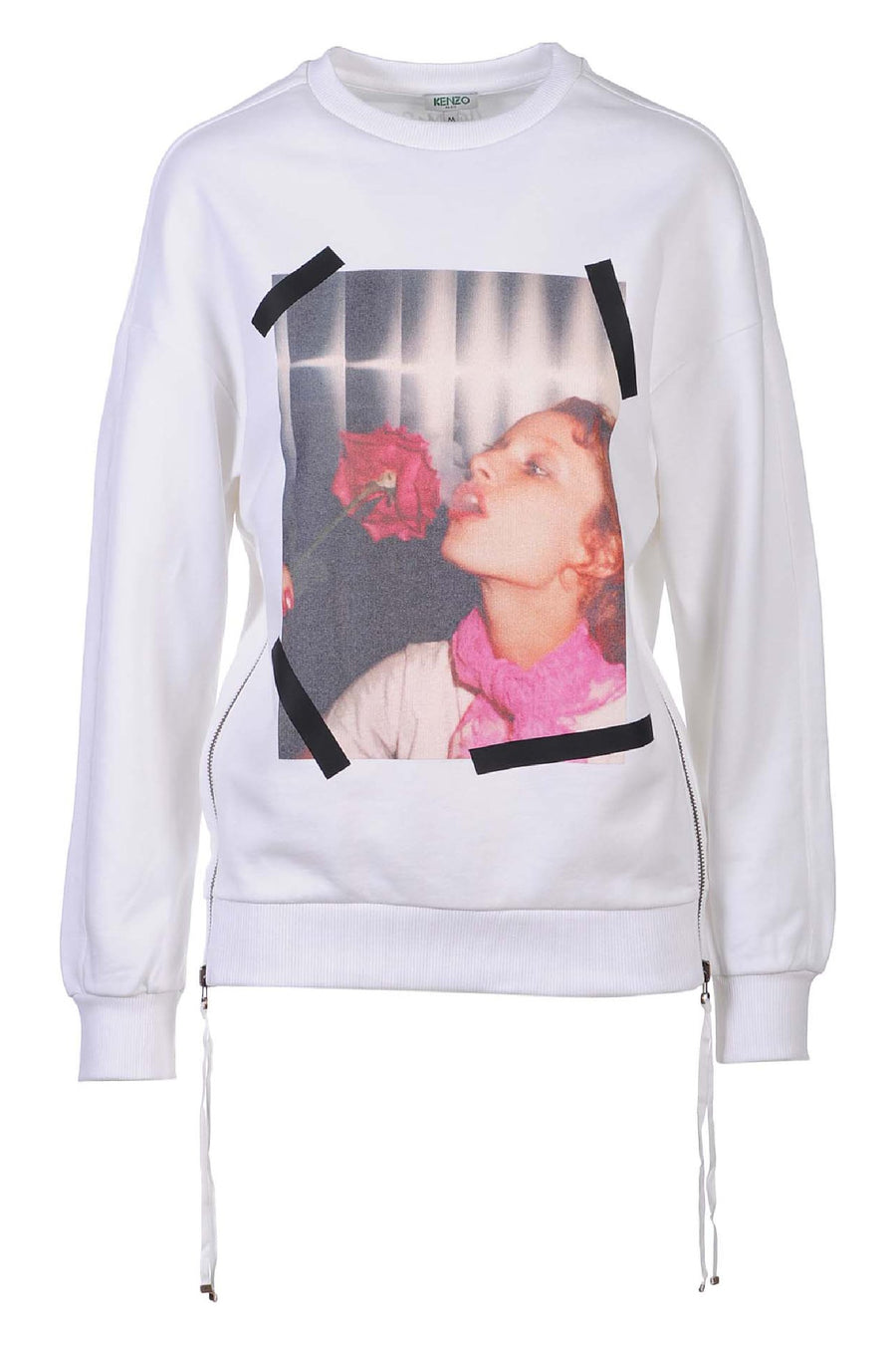 Zipped Sweatshirt kenzo Antonio Lopez Donna Jordan Disco Marilyn 100% cotton