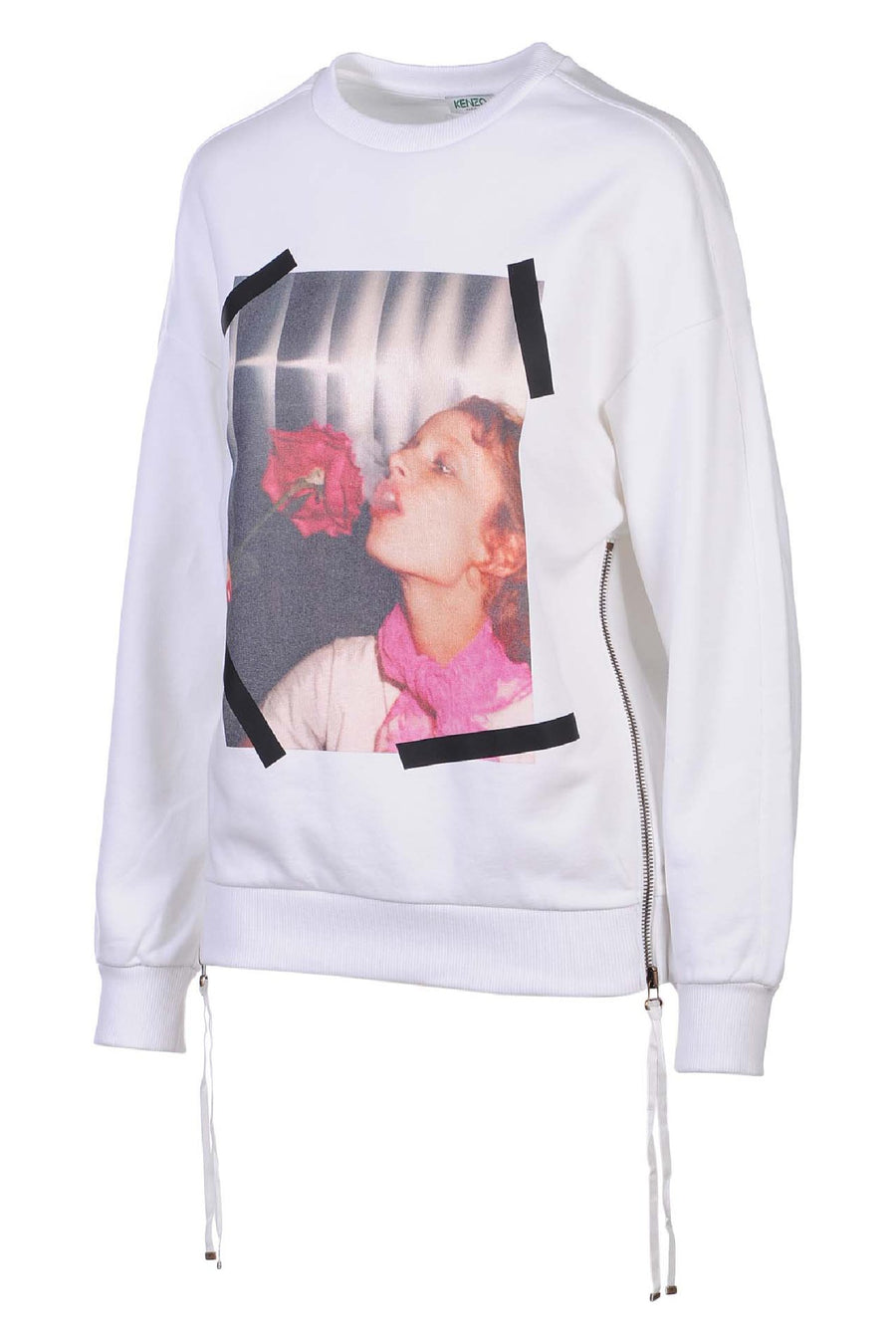 Zipped Sweatshirt kenzo Antonio Lopez Donna Jordan Disco Marilyn 100% cotton