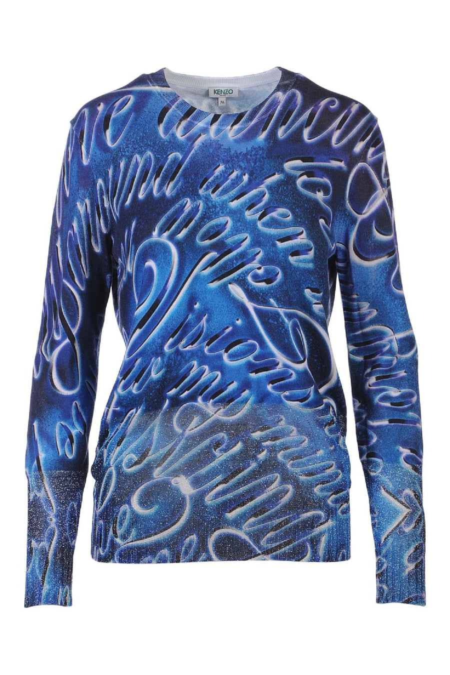 Disco Lyrics Top Crew Neck Fashion Long Sleeves