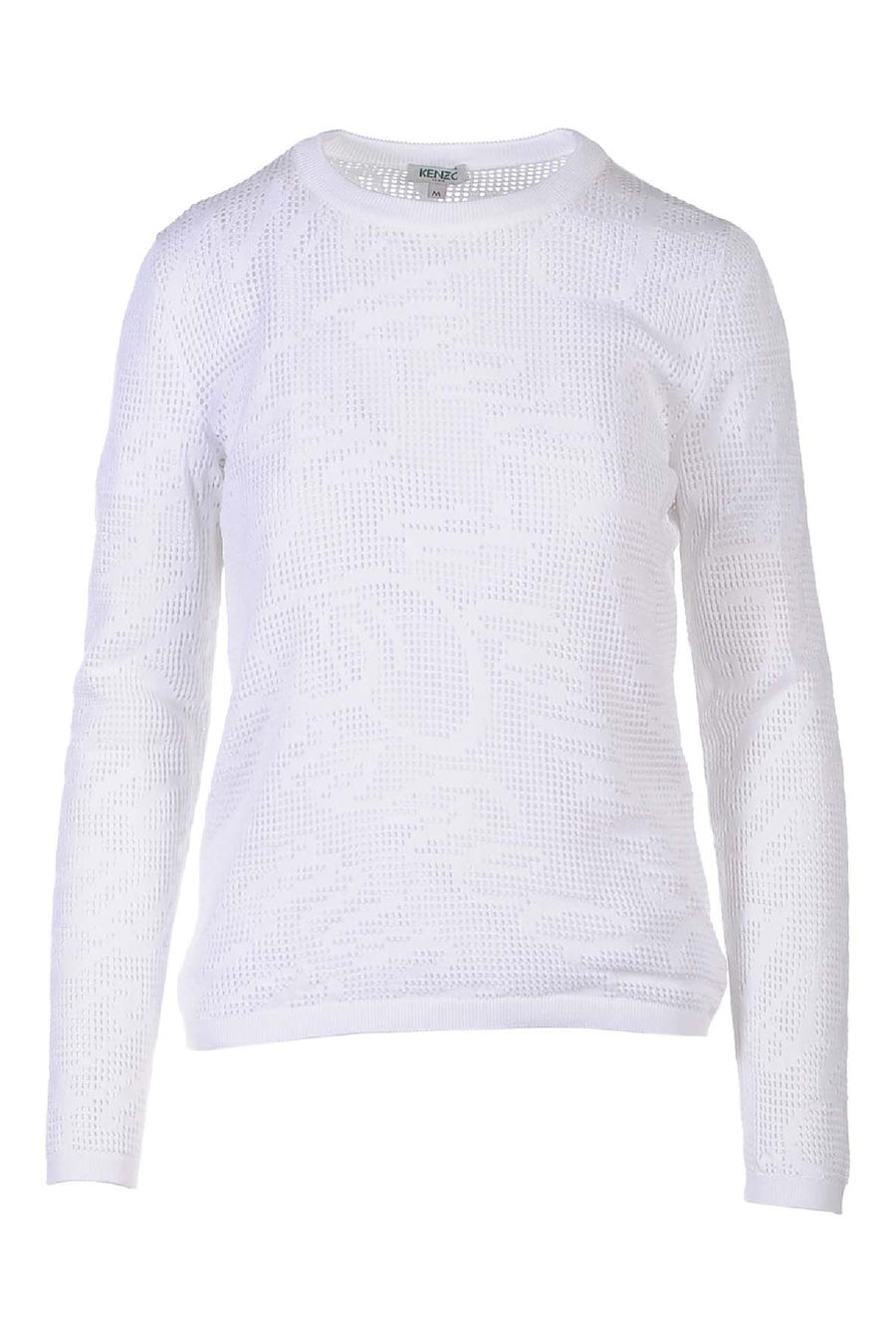 Disco Lyrics Sheer Sweater Crew Neck Cotton Long Sleeves Basic Casual Unisex Men Women