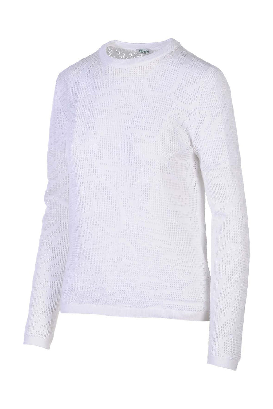 Disco Lyrics Sheer Sweater Crew Neck Cotton Long Sleeves Basic Casual Unisex Men Women