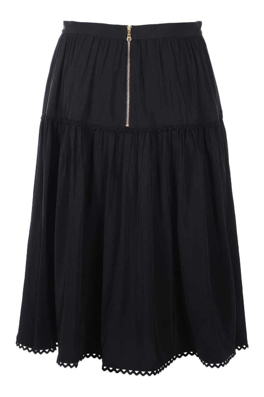 Midi A-Line Skirt Women Fashion Kenzo Paris A-line Silk Flared Casual Stylish