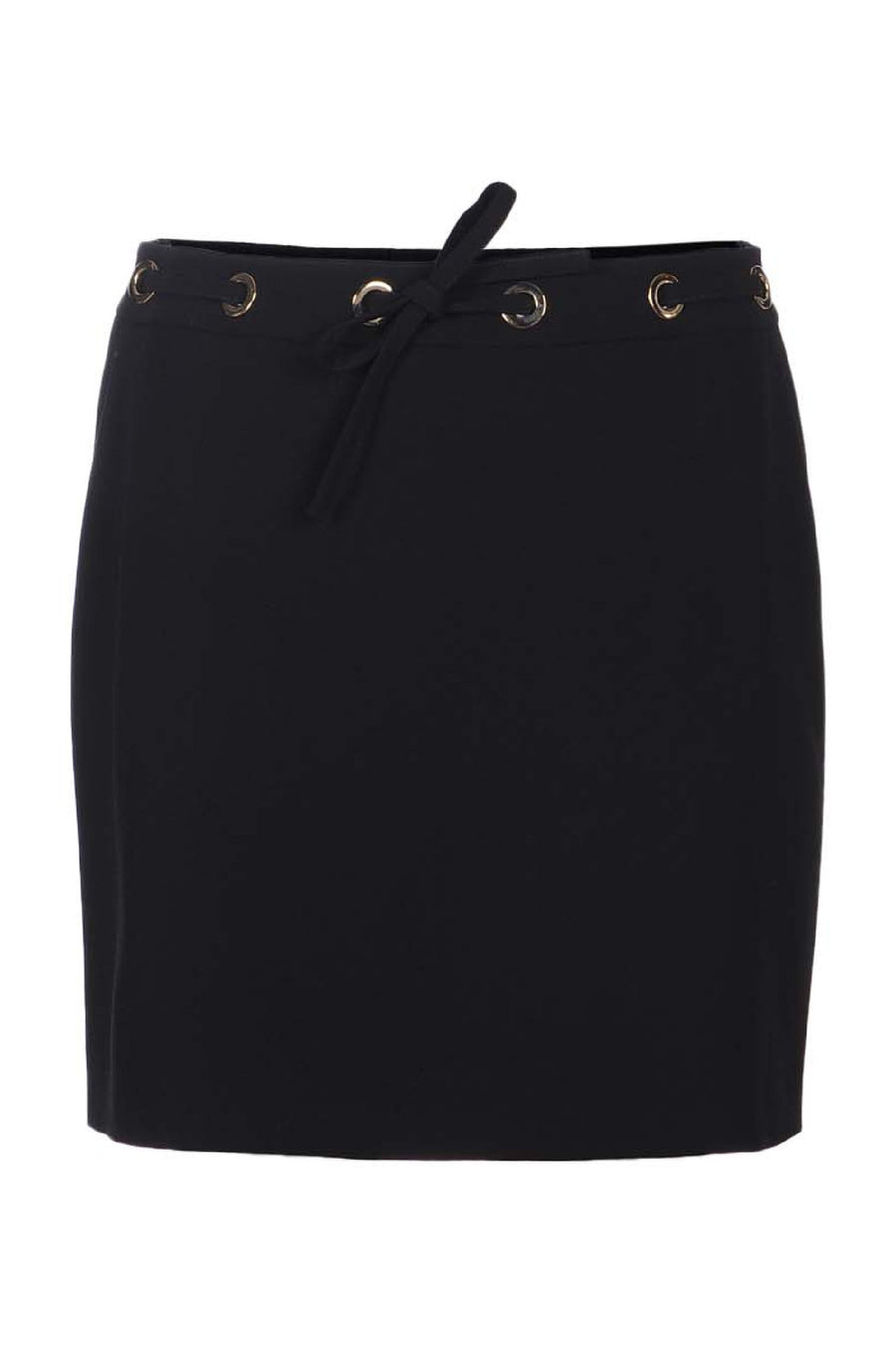 Eyelets Mini Skirt Kenzo Paris Skirt Bottom Women Fashion