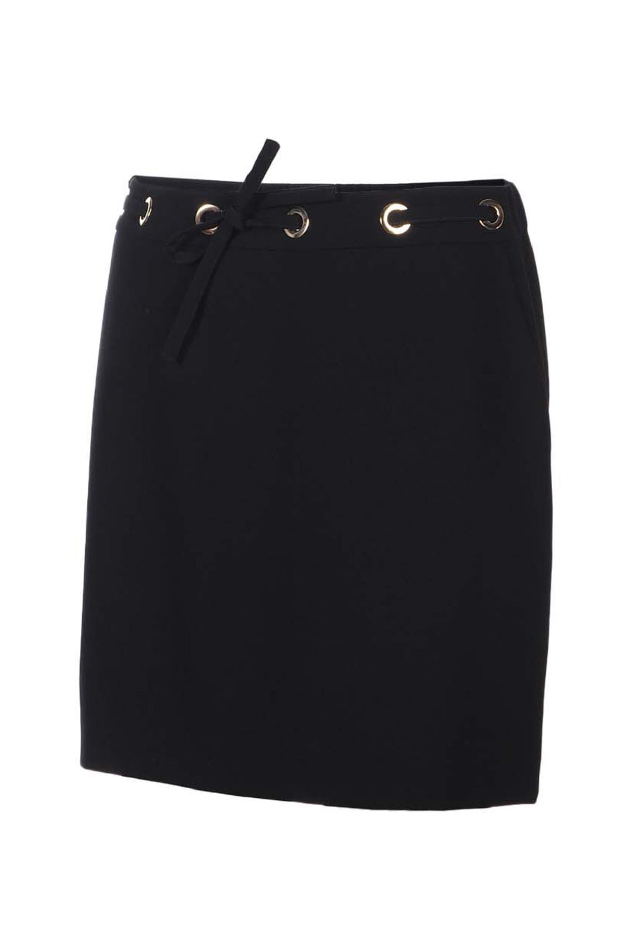 Eyelets Mini Skirt Kenzo Paris Skirt Bottom Women Fashion
