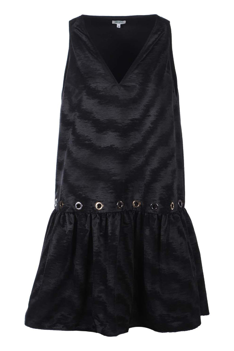 Flared Shift Dress Kenzo Paris Women Fashion Designer Elegant