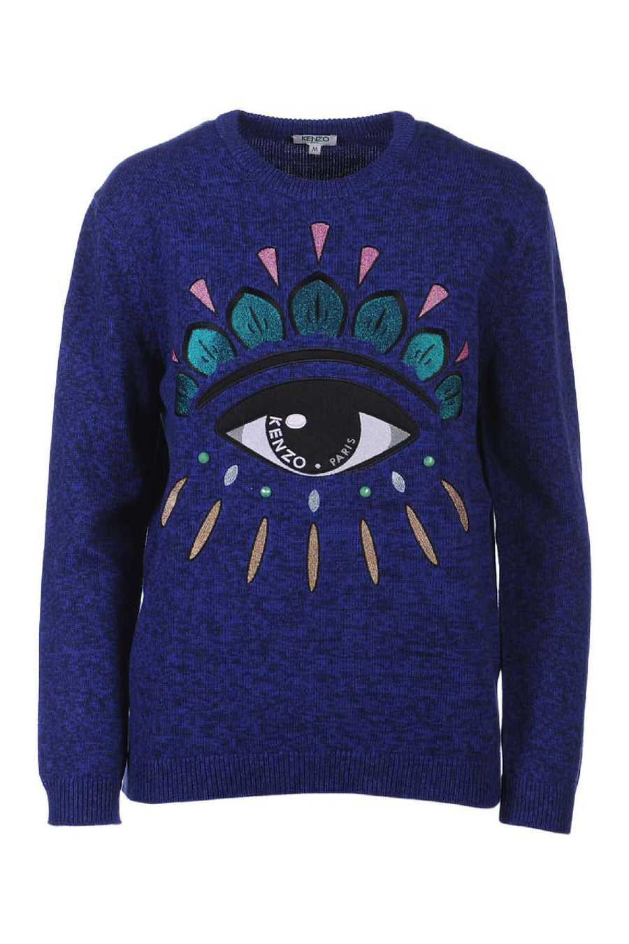 Eye Sweatshirt Cotton Long Sleeves Kenzo Paris Fashion Sweater Basic Casual
