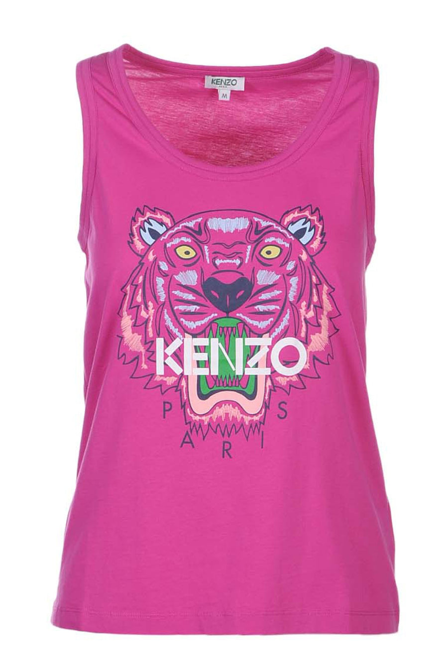 Tiger Sleeveless T-Shirt Women Fashion Cotton Scoop Neck Casual