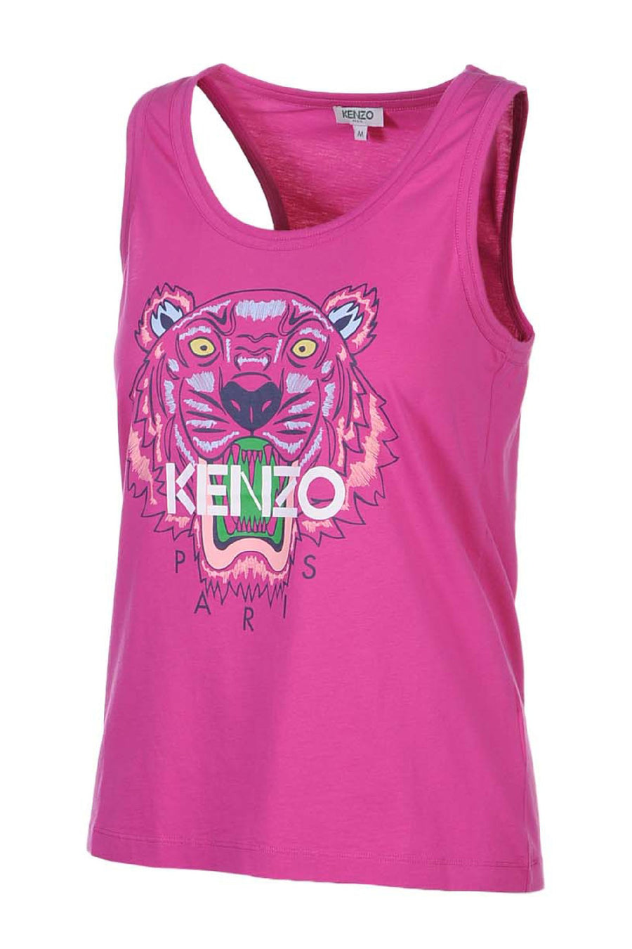 Tiger Sleeveless T-Shirt Women Fashion Cotton Scoop Neck Casual