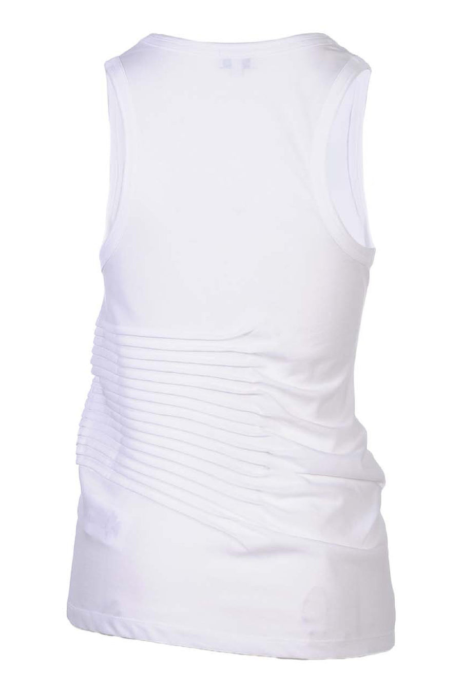 Pleated Tank Top Women Fashion Kenzo Paris Cotton-Blend Sleeveless Sporty Designer Casual