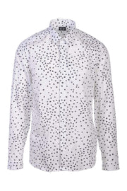 Flying K Shirt Kenzo Paris Top Long Sleeves Collar Smart Casual Menswear 