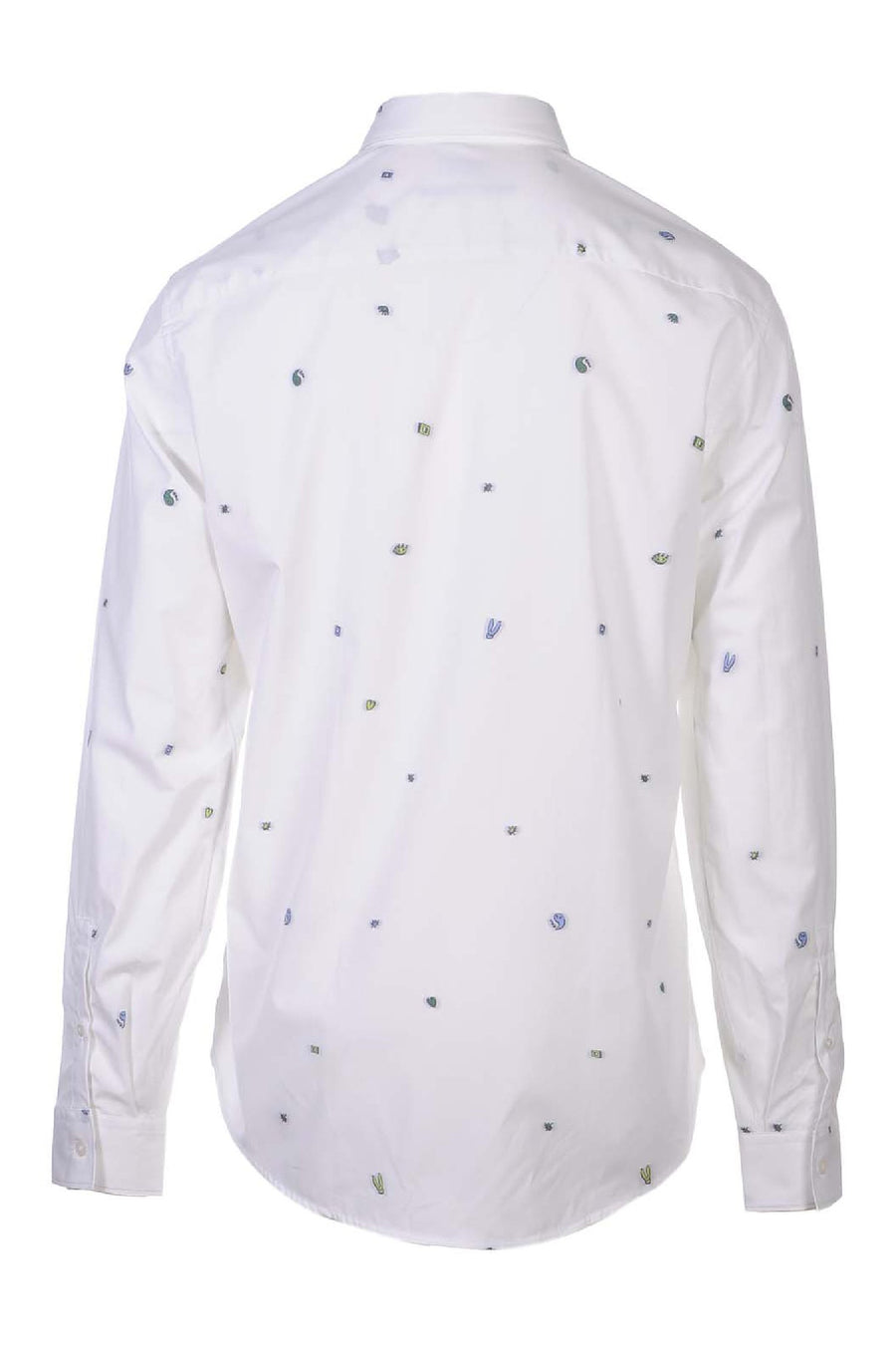 Charms Slim Fit Shirt Casual Formal Menswear Collar Long Sleeves Kenzo Paris