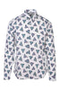 Bermudas Triangle Shirt Casual Basic Long Sleeves Collar Unisex Men Women