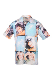 Pool Girls Short Sleeve Shirt Men Fashion Kenzo Paris Short Sleeve Cotton Bright Designer