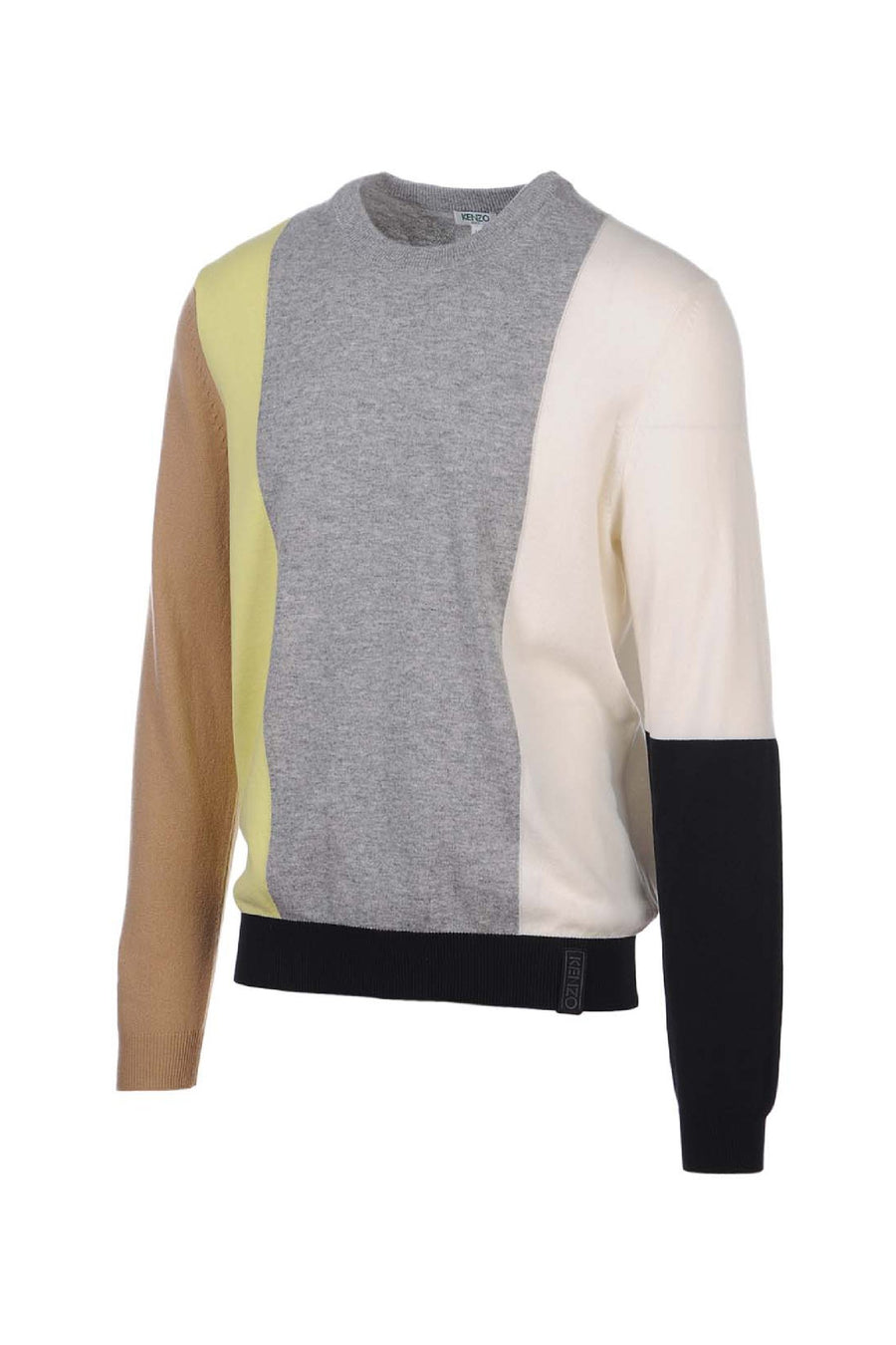 Colourblock Sweater Paris Kenzo Designer Basic Casual Fashion Menswear