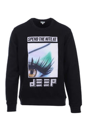Eye X Flyer Sweatshirt Long Sleeves Cotton Sweatshirt Fashion Kenzo Paris Unisex Men Women