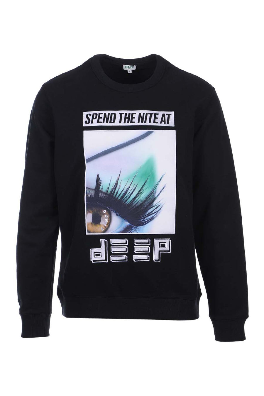 Eye X Flyer Sweatshirt Long Sleeves Cotton Sweatshirt Fashion Kenzo Paris Unisex Men Women