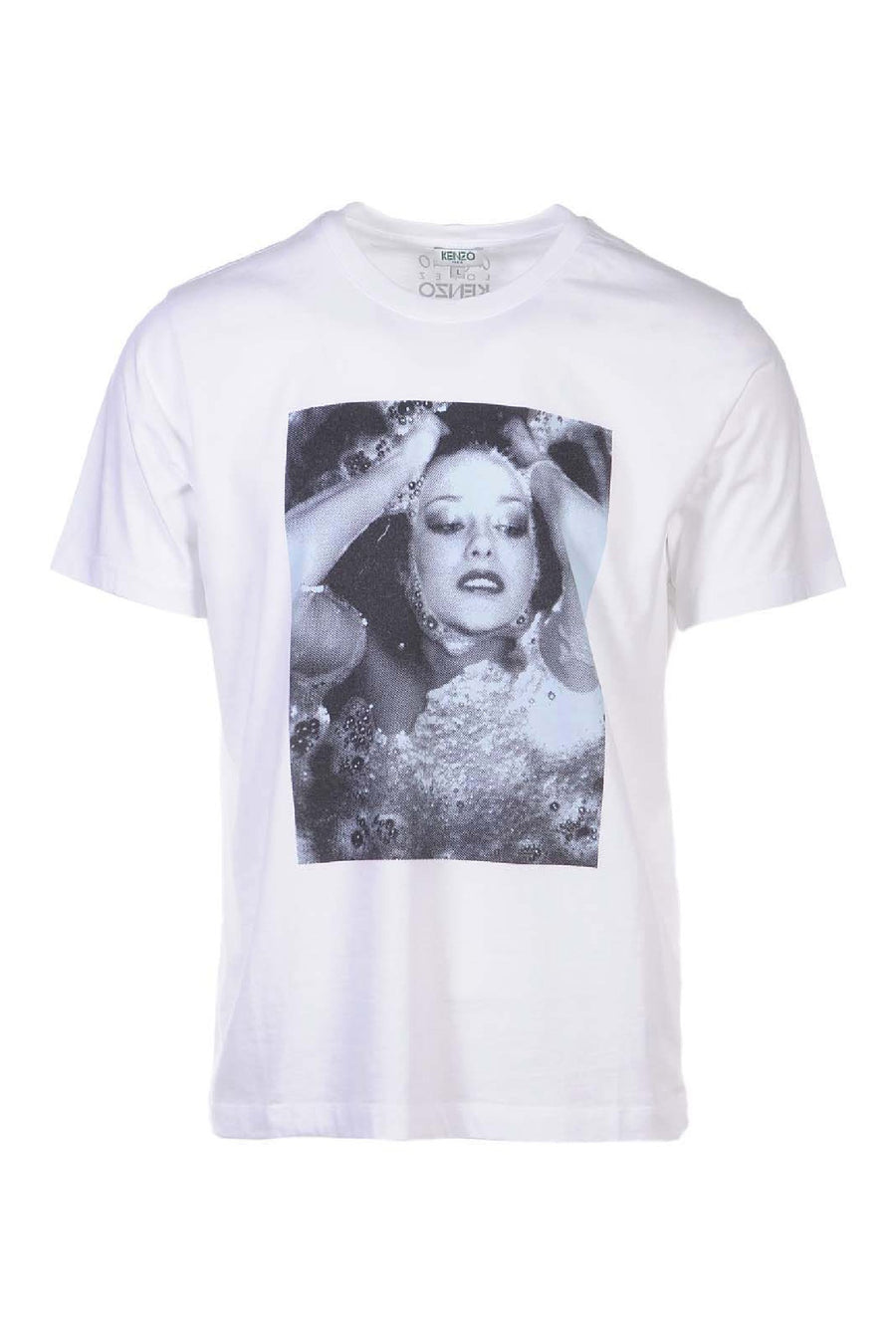 Pat Cleveland T-Shirt Men Fashion Kenzo Paris Short-Sleeve Cotton Jersey Antonio Lopez Exclusive Pat Cleveland