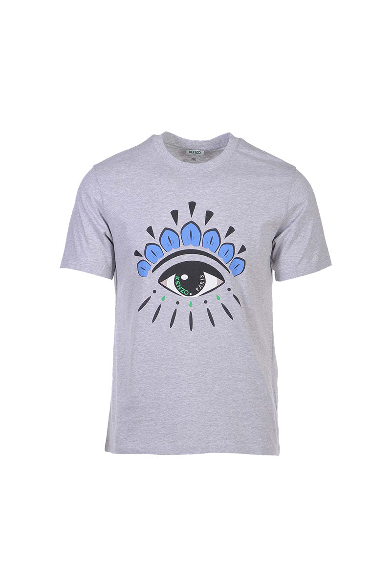 Eye T-shirt Kenzo Paris Short Sleeves Top Unisex Men Women Basic Casual 
