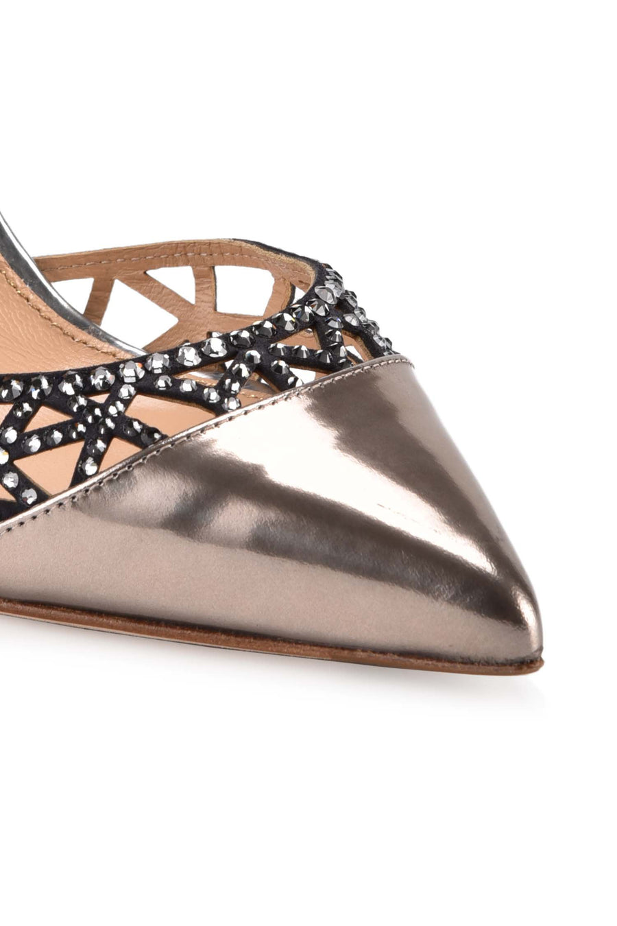 Tresor Pump High Heels Sergio Rossi Pointed Calf Leather Elegant Fashion