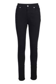 Harvey Zip Jean Cotton Pants Bottom Women Casual Basic 